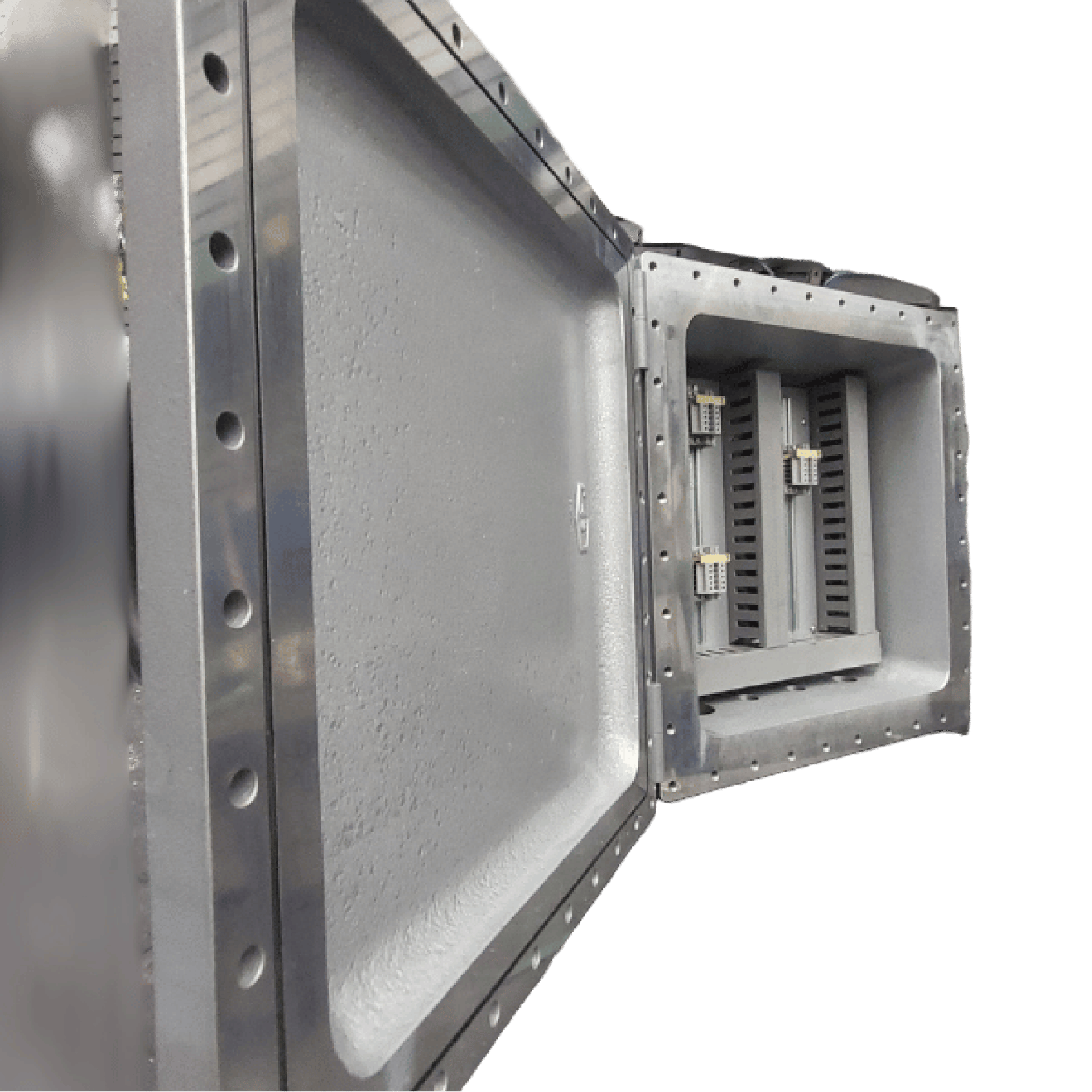 Explosion Proof & Flameproof Bolted Enclosures - detailed view 2 showing explosion proof construction for C1D1, C1D2 applications
