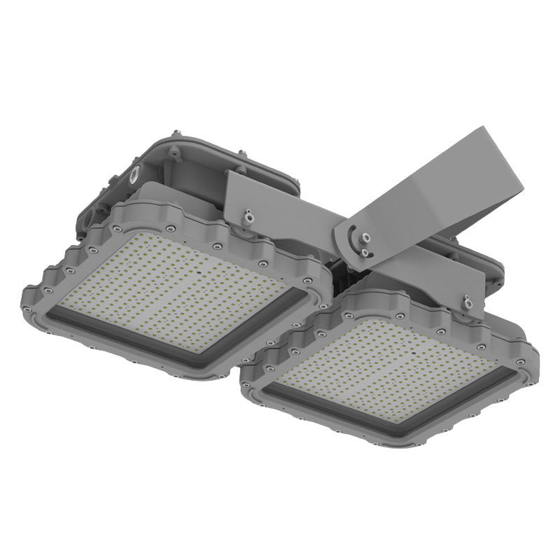 TITAN Series - Modular LED Explosion Proof Flood Light - C1D2/C2D1 - detailed view 3 showing explosion proof construction for C2D1, C1D2 applications