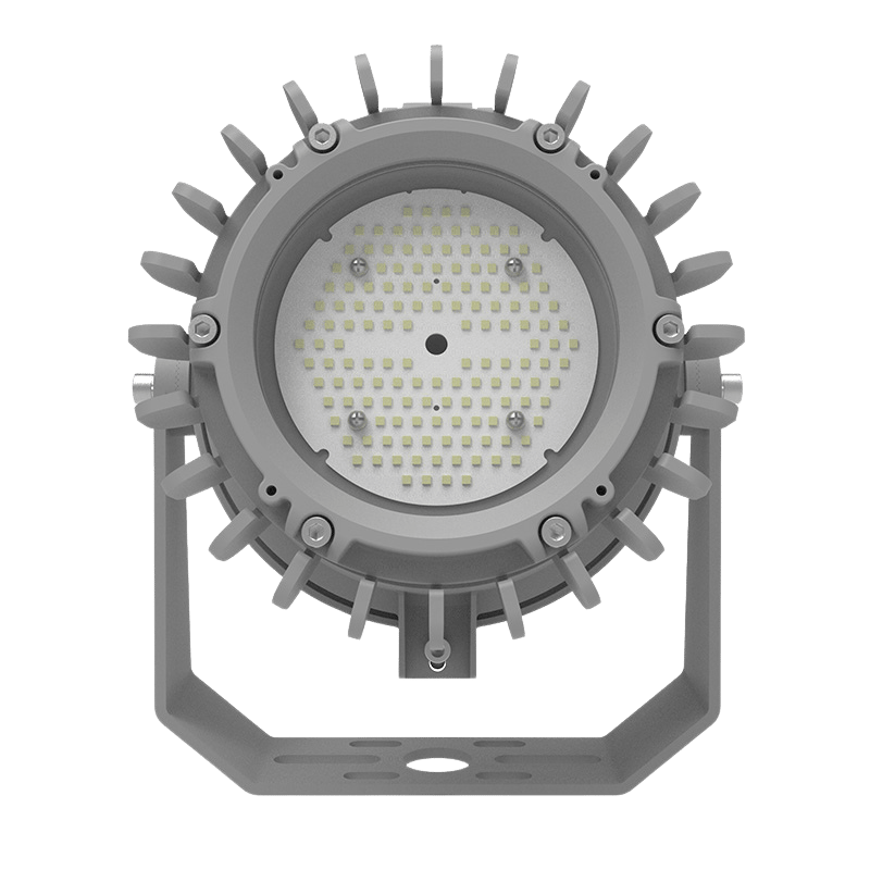 VANGUARD Series - Hazardous Location LED Flood Light - C1D2/C2D1 - detailed view 1 showing explosion proof construction for C2D1, C1D2 applications