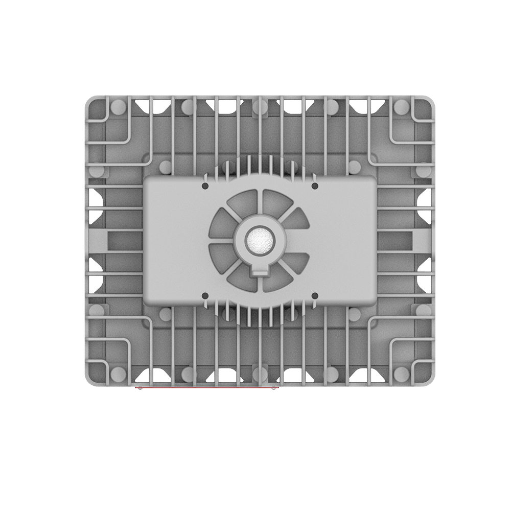 Série RADIANT - Luminaire DEL Antidéflagrant Basse Baie et Éclairage de Zone - C1D1 - detailed view 5 showing explosion proof construction for C1D1, C2D1 applications