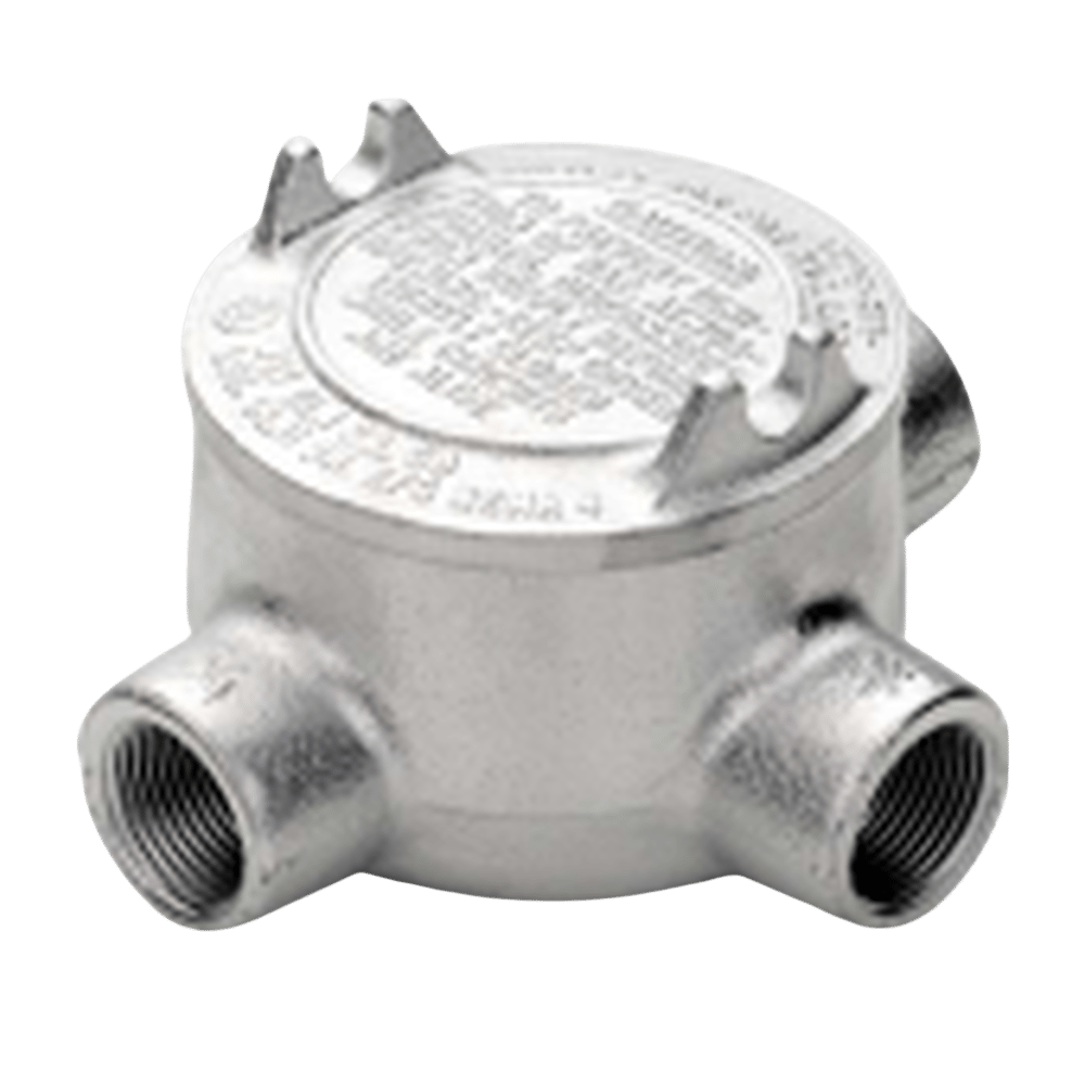 Boîte de sortie antidéflagrante série GUA - NEMA 7 - detailed view 1 showing explosion proof construction for C1D1, C1D2 applications