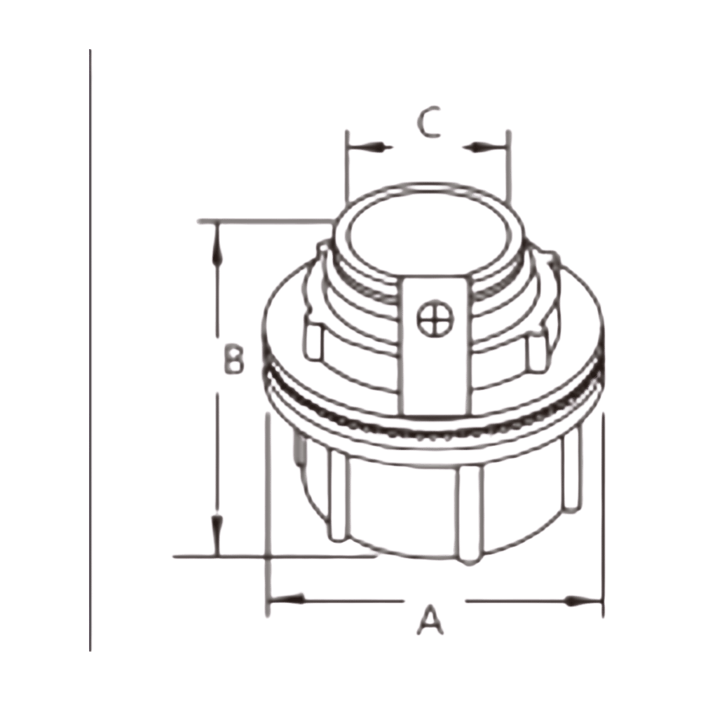 Moyeux de conduit étanches ST et STG - Industrial Explosion Proof Lighting Moyeux de conduit étanches ST et STG - detailed view 5 showing explosion proof construction for C1D2, C2D1 applications