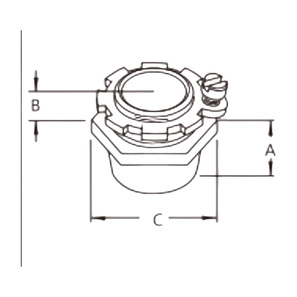 Moyeux de conduit étanches ST et STG - Industrial Explosion Proof Lighting Moyeux de conduit étanches ST et STG - detailed view 6 showing explosion proof construction for C1D2, C2D1 applications